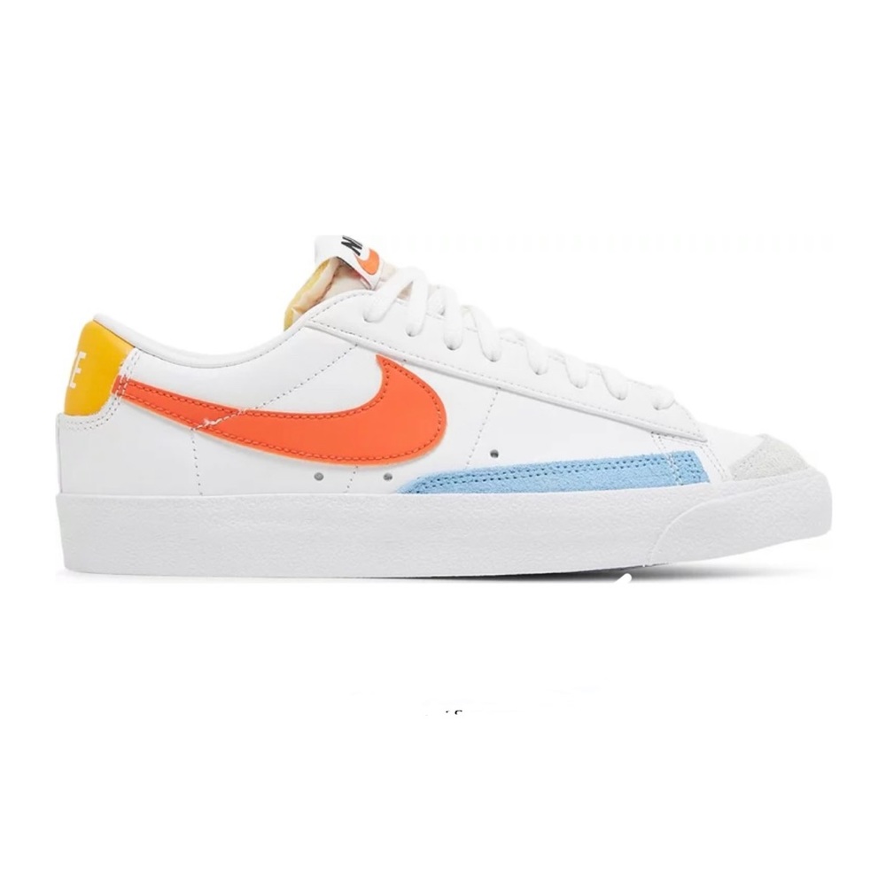 Women’s Nike Blazer Low '77 'White Orange' size 11